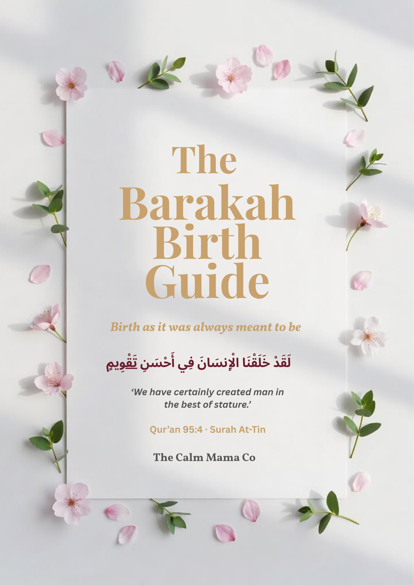 The Barakah Birth Guide cover